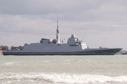 DCNS Begins Sea Trials Of Third FREMM Frigate
