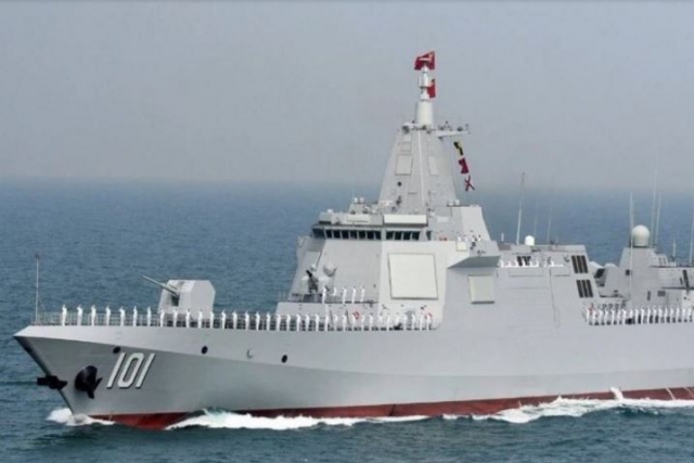 Chinese Navy Inducts 2nd Type 055 Destroyer, 'Lhasa'