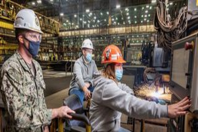 HII Begins Construction of USS Jeremiah Denton Arleigh Burke-Class Destroyer