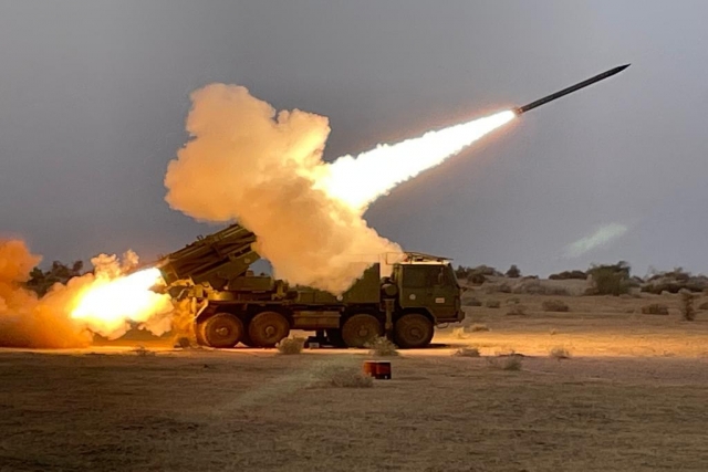 India’s Pinaka Extended Range Rocket Ready for Series Production