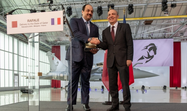 Qatar Receives First Rafale Fighter Jet from Dassault