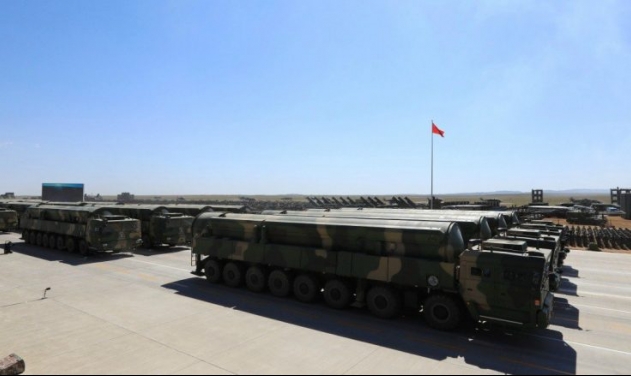 China Displays DF-31AG Intercontinental ballistic missile At Parade