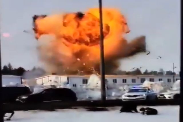 Aircraft-Size Drone Attacks Russian UAV Factory 1,200 Km from Ukraine