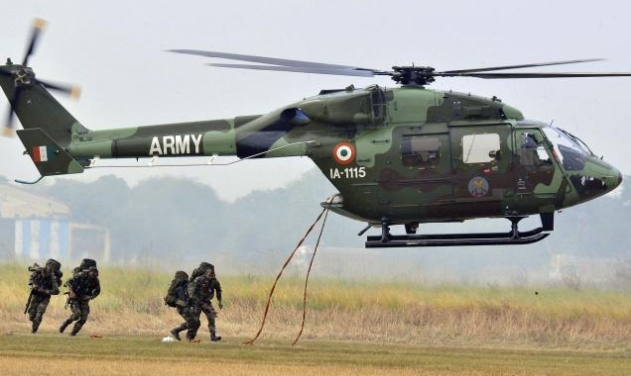 Armed 'Dhruv' Helicopters Being Deployed in India's North East Border With China