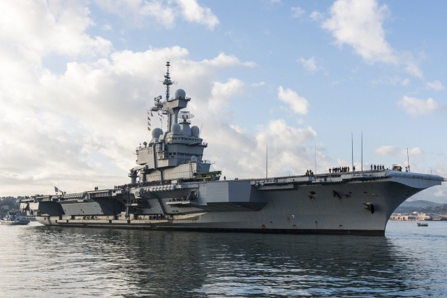 COVID-19 treated as H1N1 aboard French Navy’s Charles de Gaulle Carrier