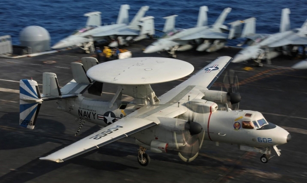 Japan Air Self-Defense Force Gets Its First E-2D Hawkeye AEW&C Aircraft