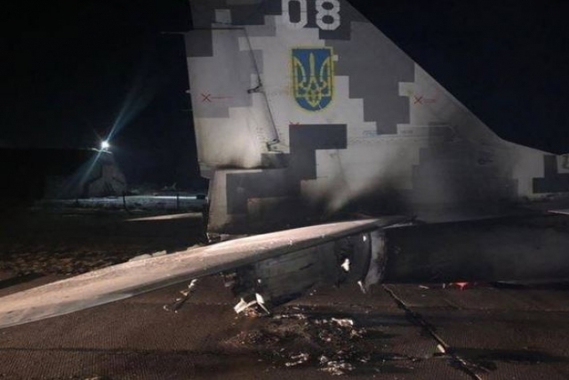 Ukrainian MiG-29 Damaged After Drunk Officer Rams Car into Jet