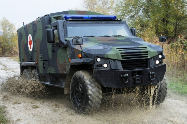 German Army Orders 80 Ambulance-Variant EAGLE 6x6 Vehicles from General Dynamics