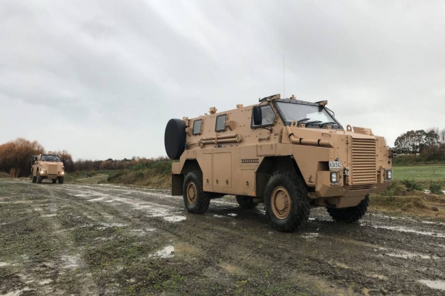 New Zealand Army to Order Bushmaster Armored Vehicles