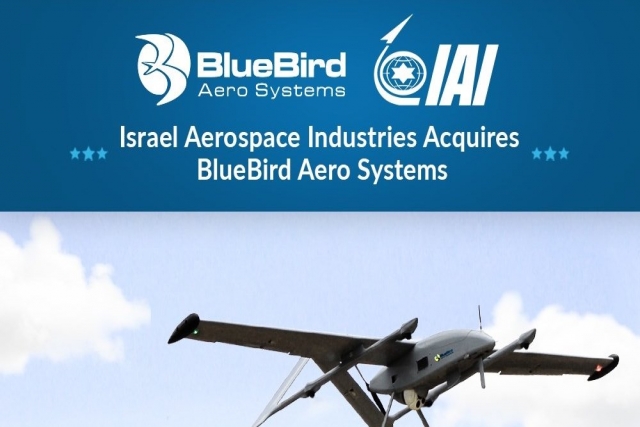 Israel Aerospace Acquires 50% of BlueBird Aero Systems