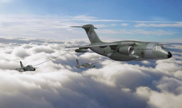 Embraer KC-390 Tanker Demos Cobham Aerial Refuelling System