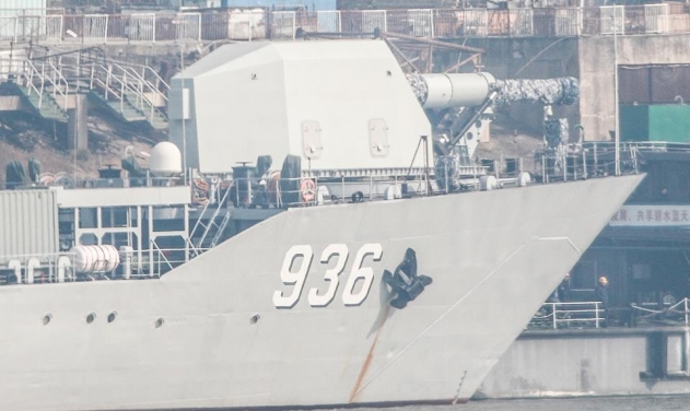 China Mounts Electro-magnetic Gun On Warship, Photos Suggest