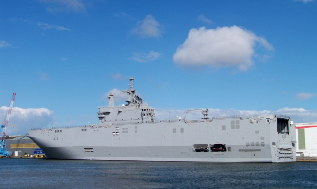 DCNS Delivers Second Mistral-class Helicopter Carrier To the Egyptian Navy 