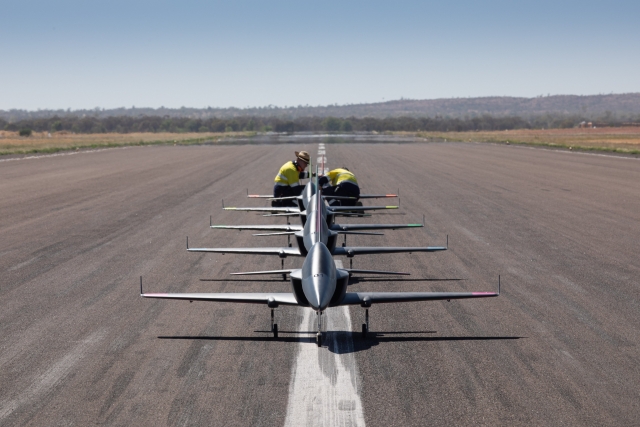 Boeing Completes Autonomous Teaming Flights of Surrogate Jets 