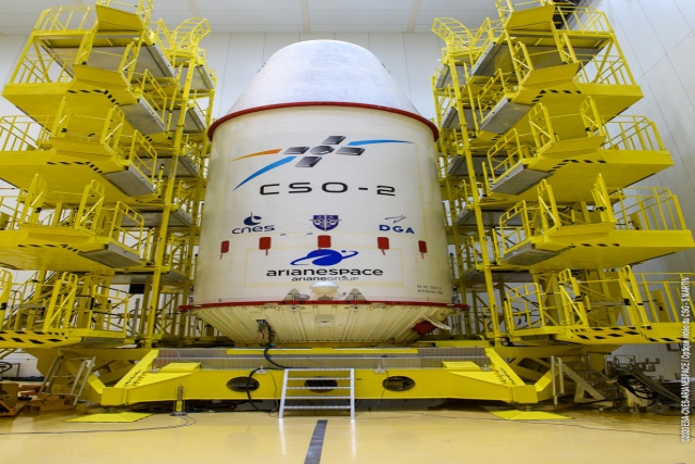 France Launches CSO-2 Military Satellite