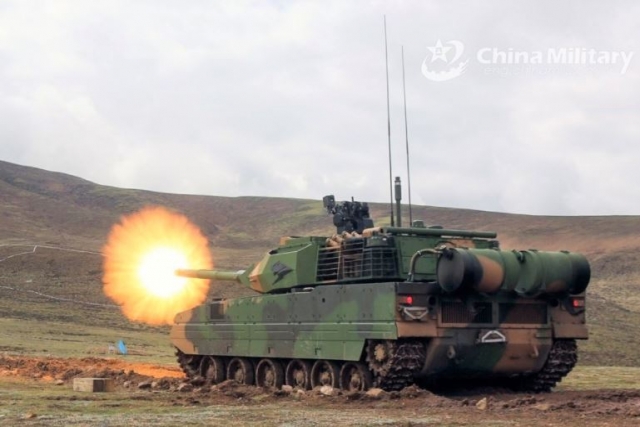 Chinese Military Inducts New Tank Repair Vehicle based on Type 15 Light Tanks