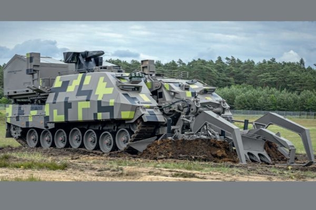 Rheinmetall Unveils Keiler NG Armoured Breaching Vehicle 