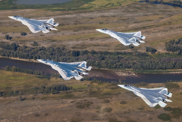 Russia’s Su-57 Jet is ‘More Stealthy’ with New Air Intake Grille