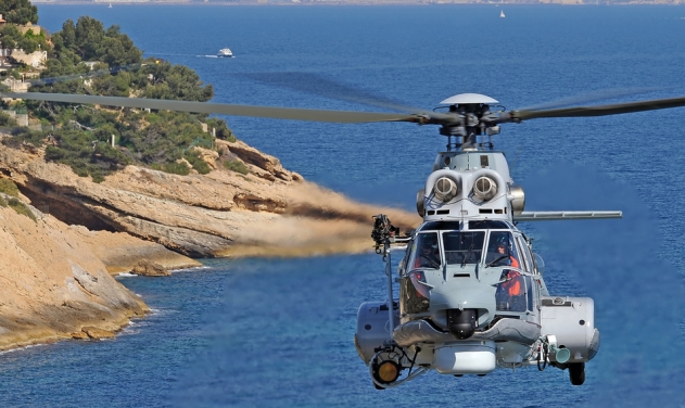 Spanish Air Force Receives First Super Puma Helicopter 