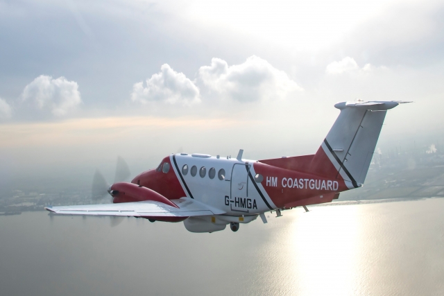 UK Coastguard’s Beechcraft Jets to get Leonardo Osprey 30 E-scan Radars