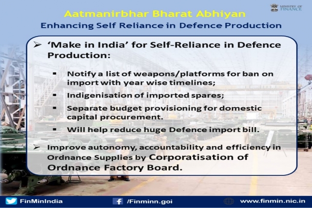 India to sign defense contracts valued below INR 200 Crore with local firms