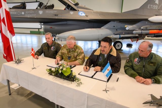 Denmark Signs Deal with Argentina to Sell 24 F-16 Aircraft