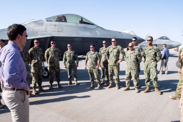 USAF F-22 Raptors Deployed to Saudi Air Base