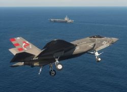 US Navy Conducts F35 Carrier Variant Fighter Jets Developmental Tests
