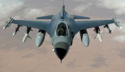 USAF Demos F-16 To Colombian Air Force 