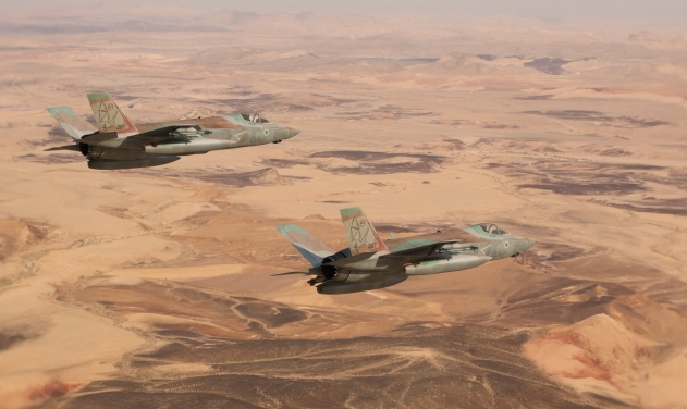 Israeli F-35I Fighter Aircraft Undergoing Refueling Tests