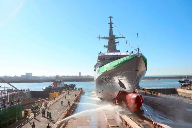 Navantia Launches Fifth Avante 2200 Corvette for Saudi Navy