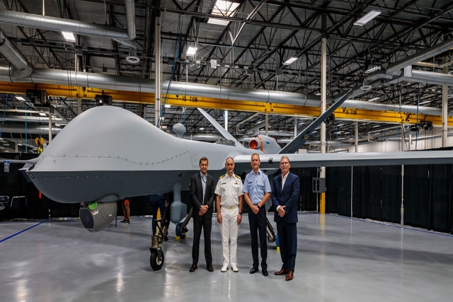 General Atomics Marks Roll-out of First MQ-9A Block 5 Drone for the Netherlands