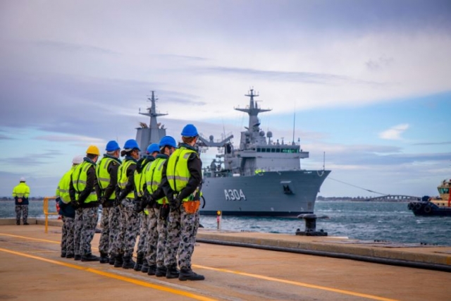 Australia Accepts Second Supply-class Auxiliary Oiler Replenishment Ship
