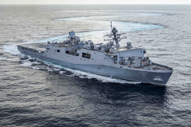 HII Completes Acceptance Sea Trials on Fort Lauderdale Amphibious Transport Dock
