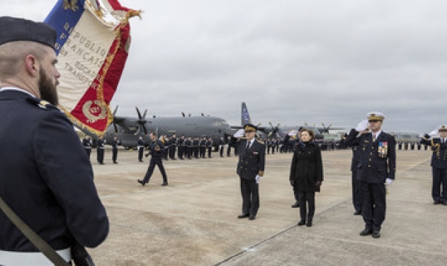 French Air Force Receives First US-built C-130J Super Hercules Airlifter