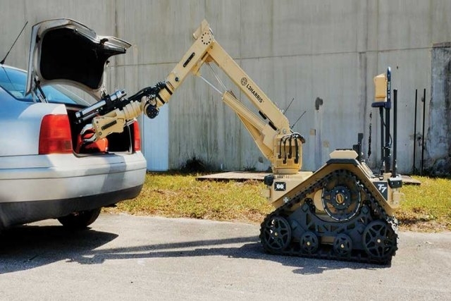 U.K. MoD Selects L3 Harris to deliver 50 T4 Explosive Ordnance Disposal Robots