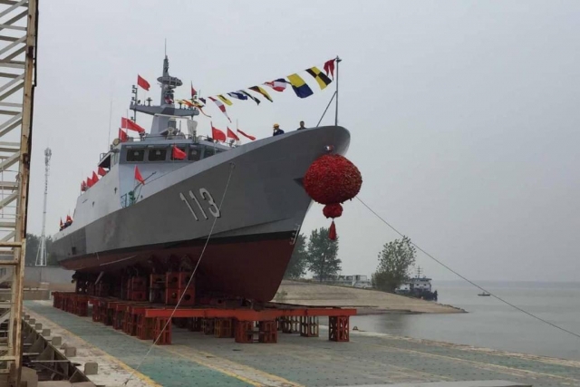 China Launches Malaysia’s Third Littoral Ship
