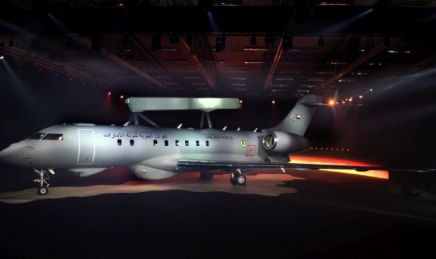 Saab Unveils First GlobalEye Airborne Early Warning and Control Aircraft 