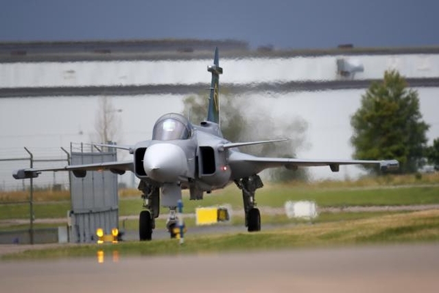 First Gripen-E Jet Flight By Brazilian Air Force Pilot