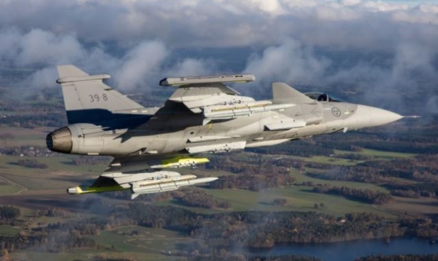 SAAB Completes test flight of Gripen E with Meteor missiles