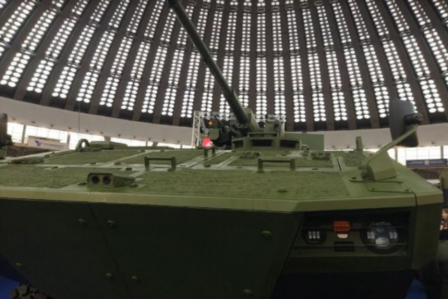 Serbia Unveils Armored Vehicle Fitted With Russian 57mm Combat Module