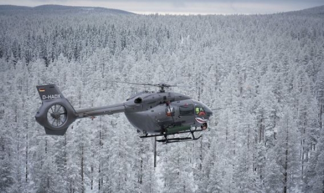 Airbus H145M Helicopter Test Fires Thales’ Laser Guided Rockets
