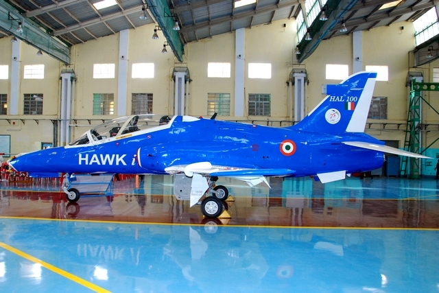 HAL tests Anti-airfield Weapon from Hawk Aircraft