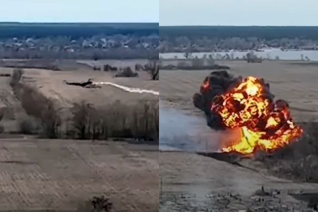 Four Ukrainian Su-27 Jets Shot Down, 4 Russian Helicopters Downed 