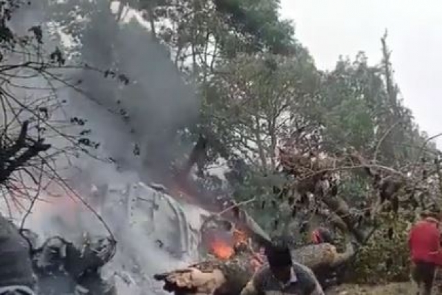 Indian Mi-17V5 Chopper Crashes, Chief of Defence Staff Killed 
