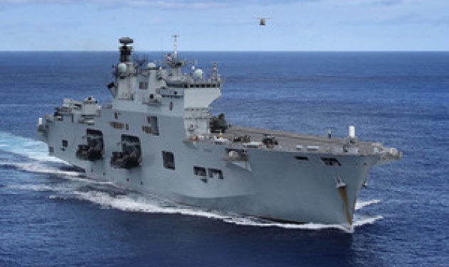 Royal Navy Warship ‘HMS Ocean’ Decommissioned Ahead of Sale To Brazil  