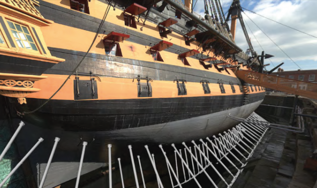 Royal Navy’s Oldest Commissioned Warship To Be Restored  