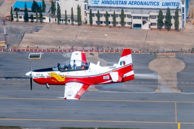 HAL's HTT-40 Clears Spin Certification Flight Testing