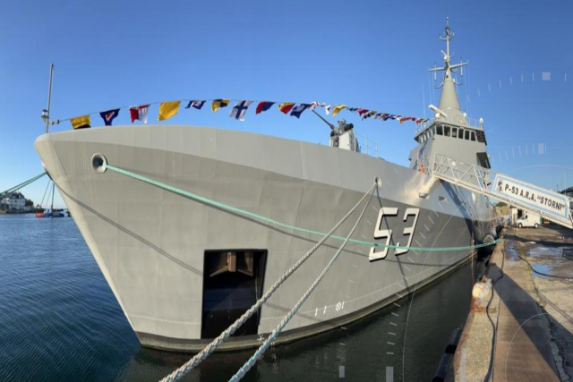 Naval Group Delivers Third of 4 Multi-mission Patrol Vessel to Argentina