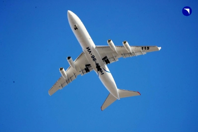 Russian Il-96-400M Wide-body Long-range Aircraft Prototype Completes Maiden Flight